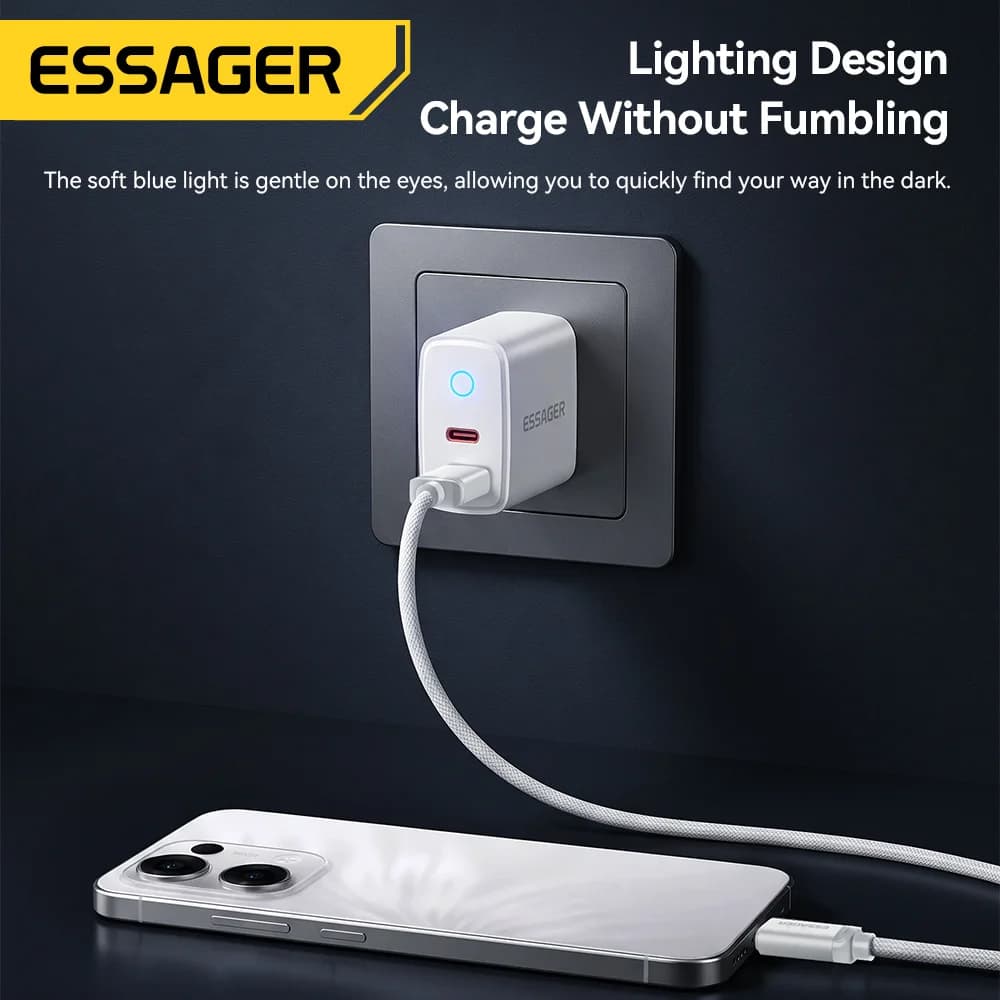 20W PD Hurtigopladende Bærbar Power Bank