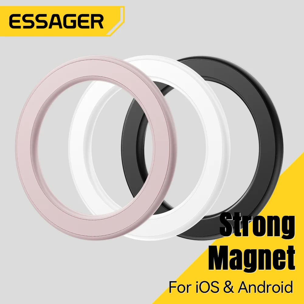 Magnetisk metalring til MagSafe-opladning