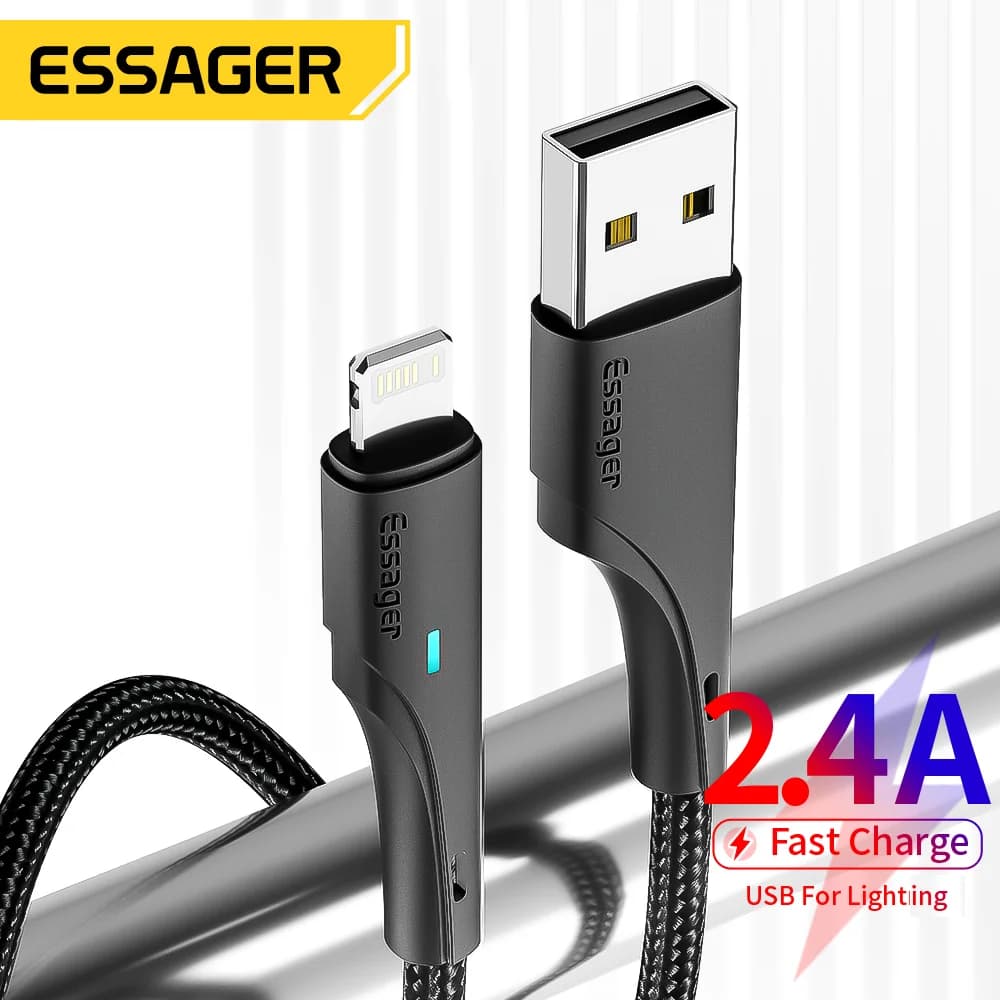Hurtigladning USB-kabel til iPhone