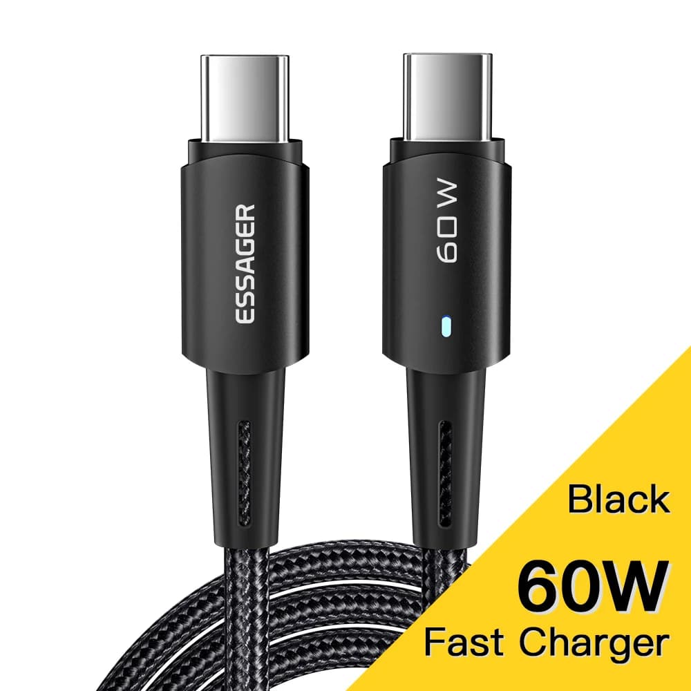 100W USB-C PD Hurtigladningskabel