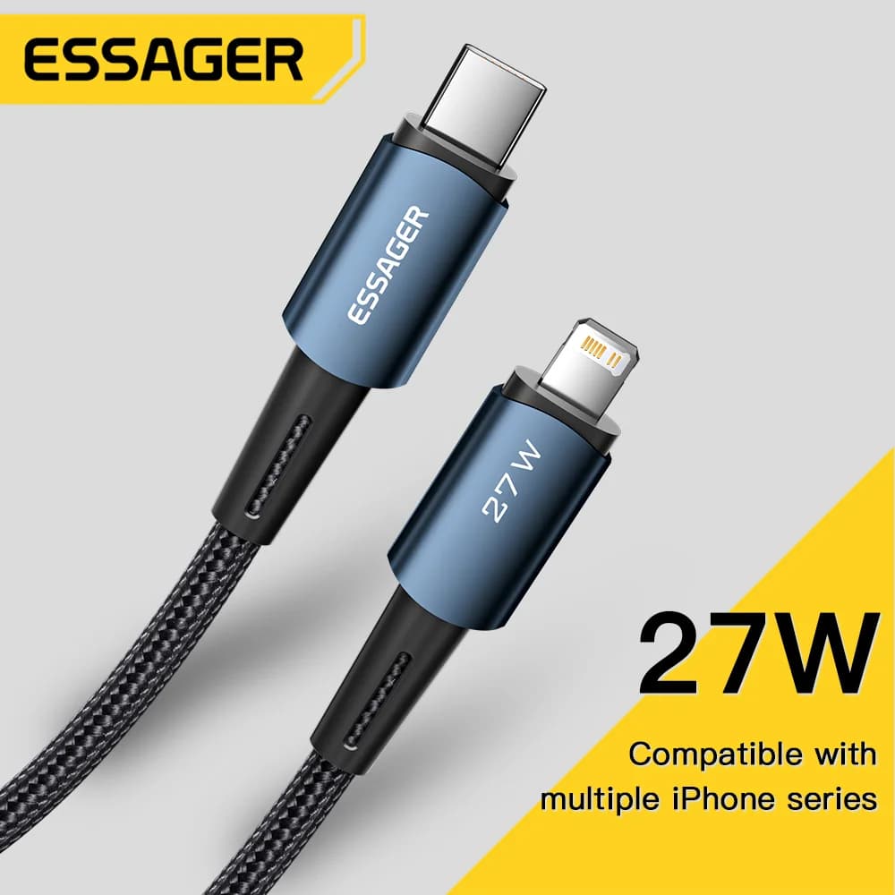 20W USB-C til Lightning hurtigopladningskabel