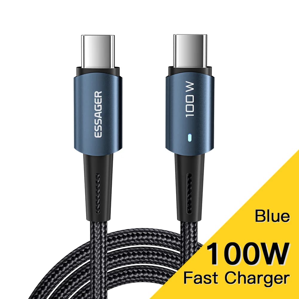 100W USB-C PD Hurtigladningskabel
