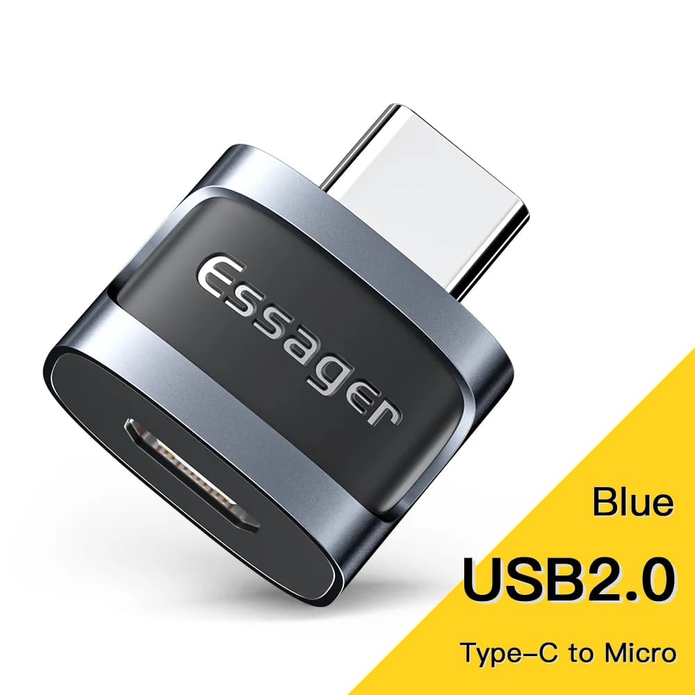 USB-C til Micro USB OTG Adapter