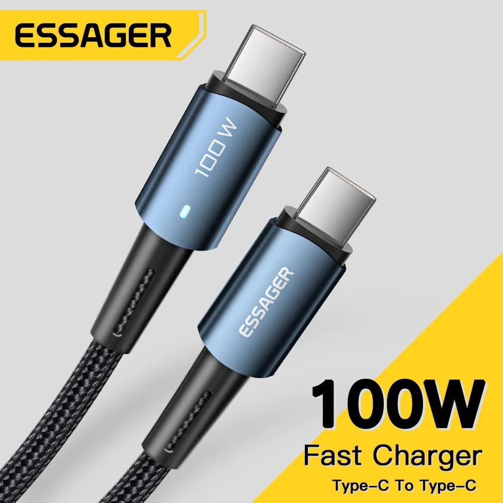 100W USB-C PD Hurtigladningskabel