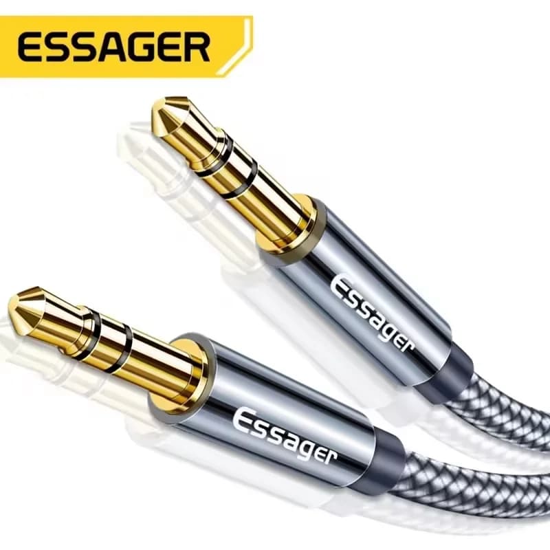 3.5mm han-han stereo aux lydkabel