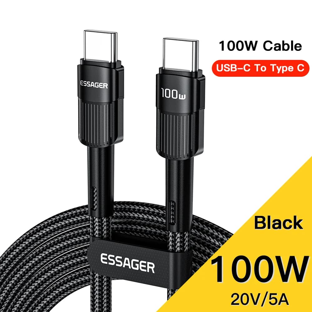 7A USB-C Hurtigladnings- og datakabel 66W