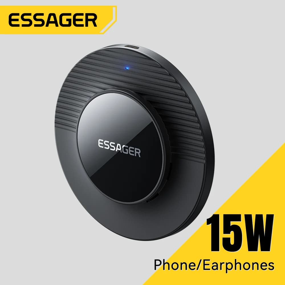 15W magnetisk trådløs opladerpad