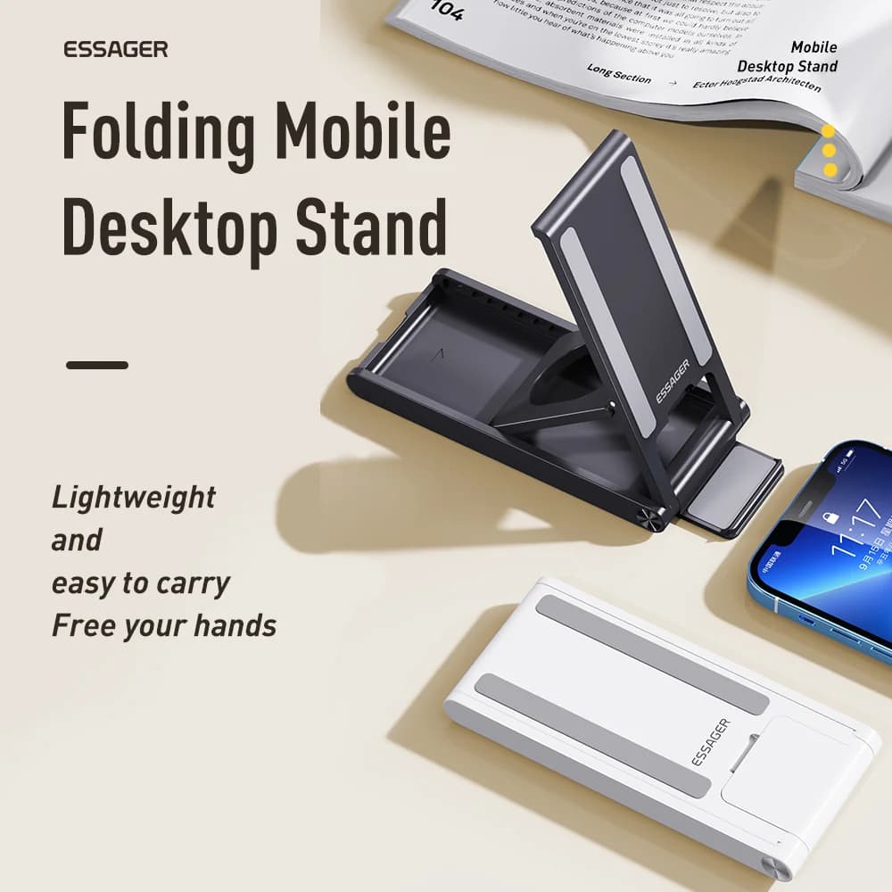Foldbar Portabel Mini Mobiltelefonholder