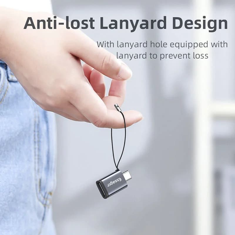 USB Type-C til USB 3.0 hun OTG-adapter