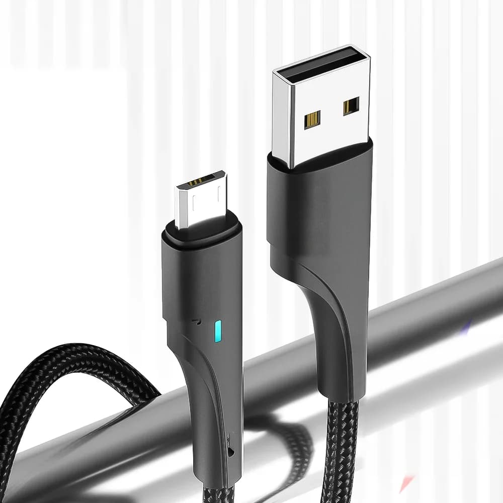 Micro USB hurtigladnings- og datakabel