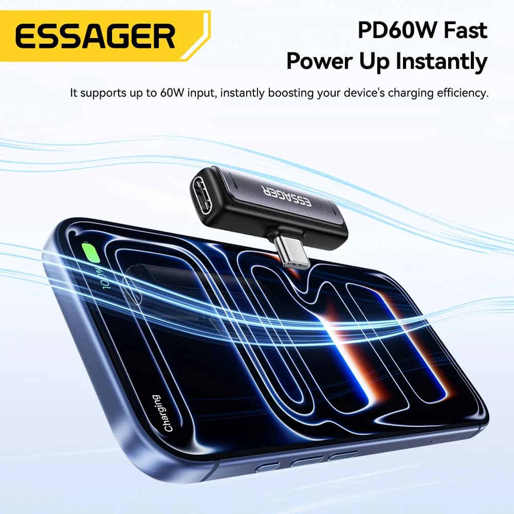 USB-C til 3,5 mm lyd- og opladningsadapter