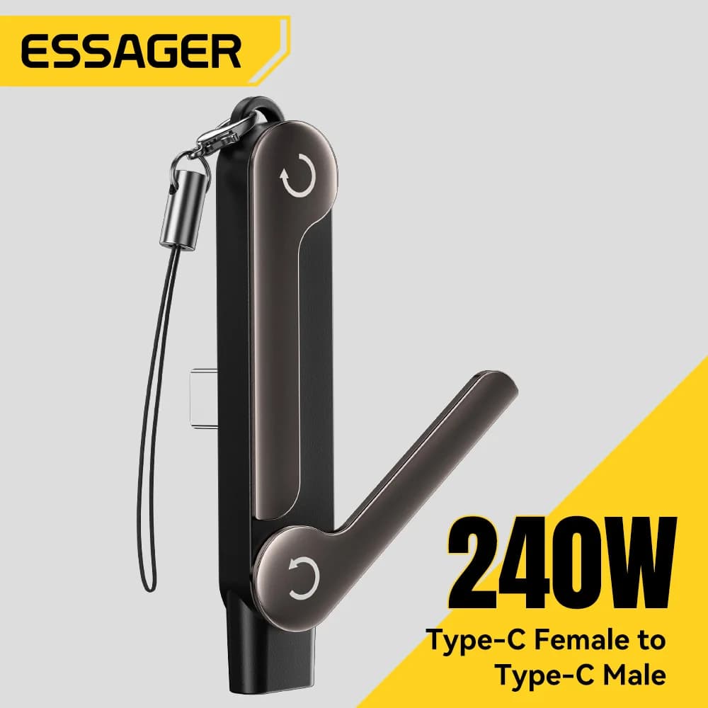 240W USB-C OTG-adapter med stativ