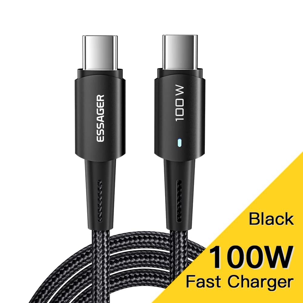 240W Super Hurtig Opladning USB-C Datakabel 6A