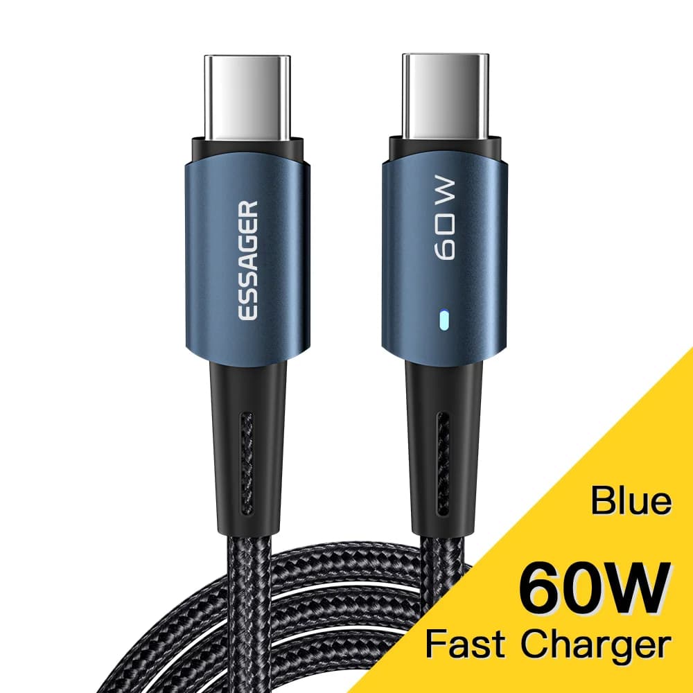 100W USB-C PD Hurtigladningskabel